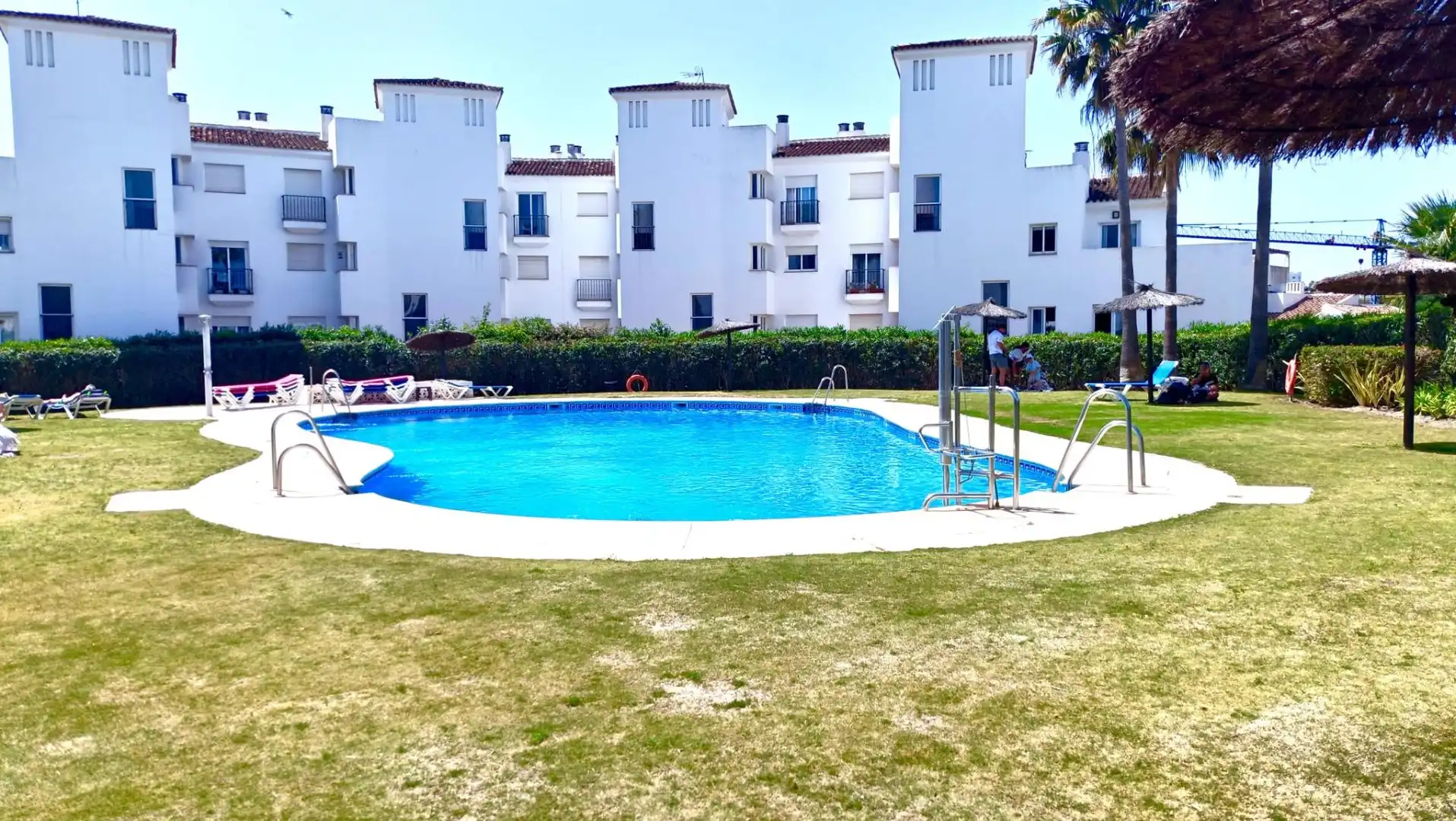 Garden of Flat for sale in Manilva