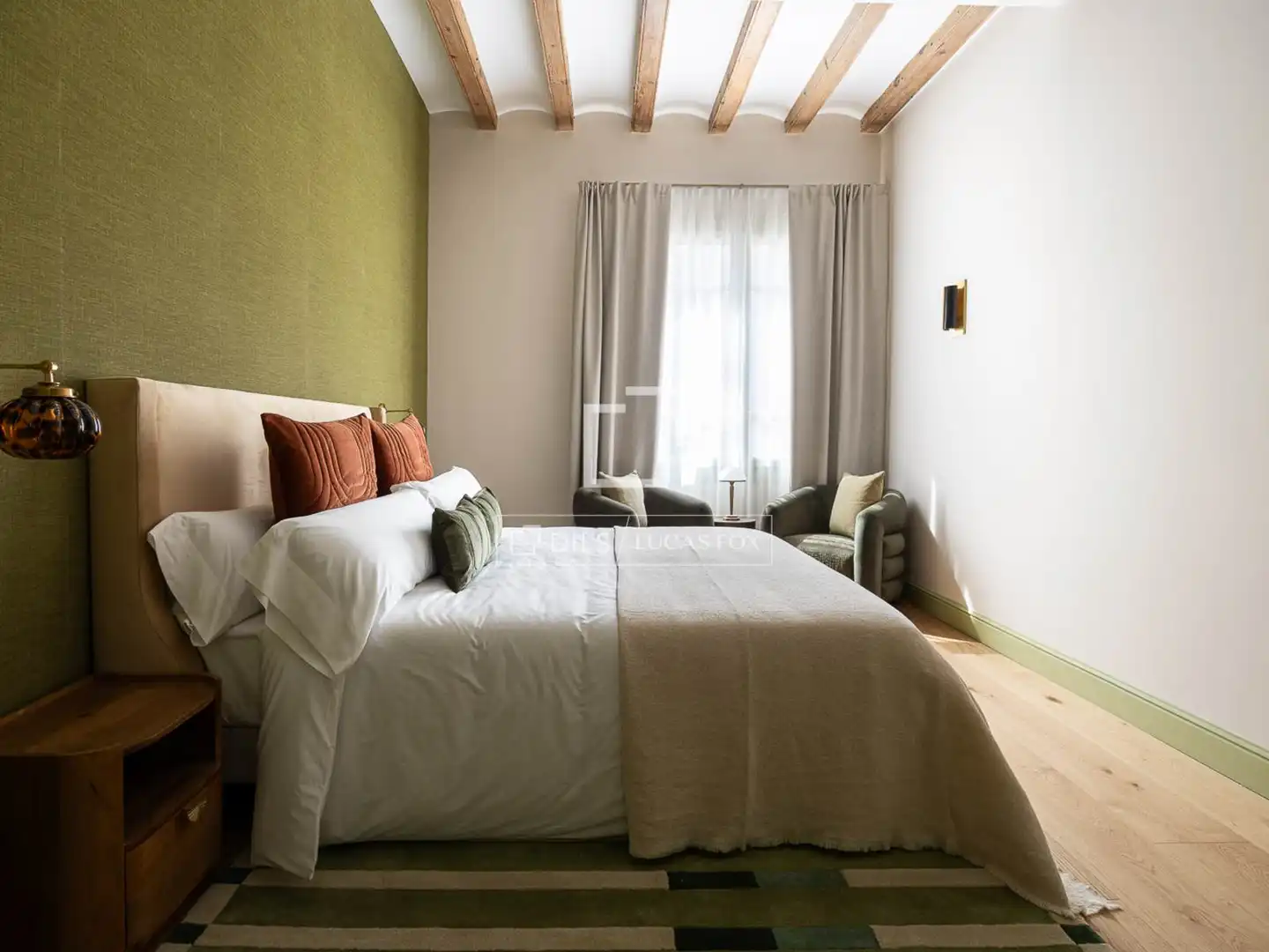 Bedroom of Flat for sale in Barcelona  with Air Conditioner, Heating and Terrace