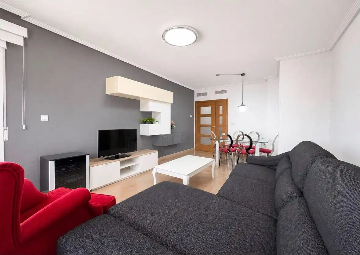 Living room of Flat for rent in Jacarilla  with Furnished and Balcony