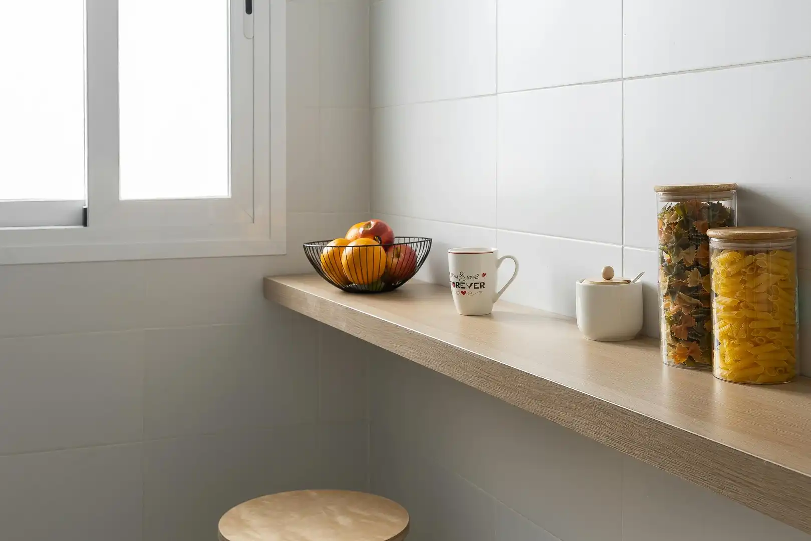 Kitchen of Flat for rent in Getafe  with Air Conditioner, Heating and Furnished