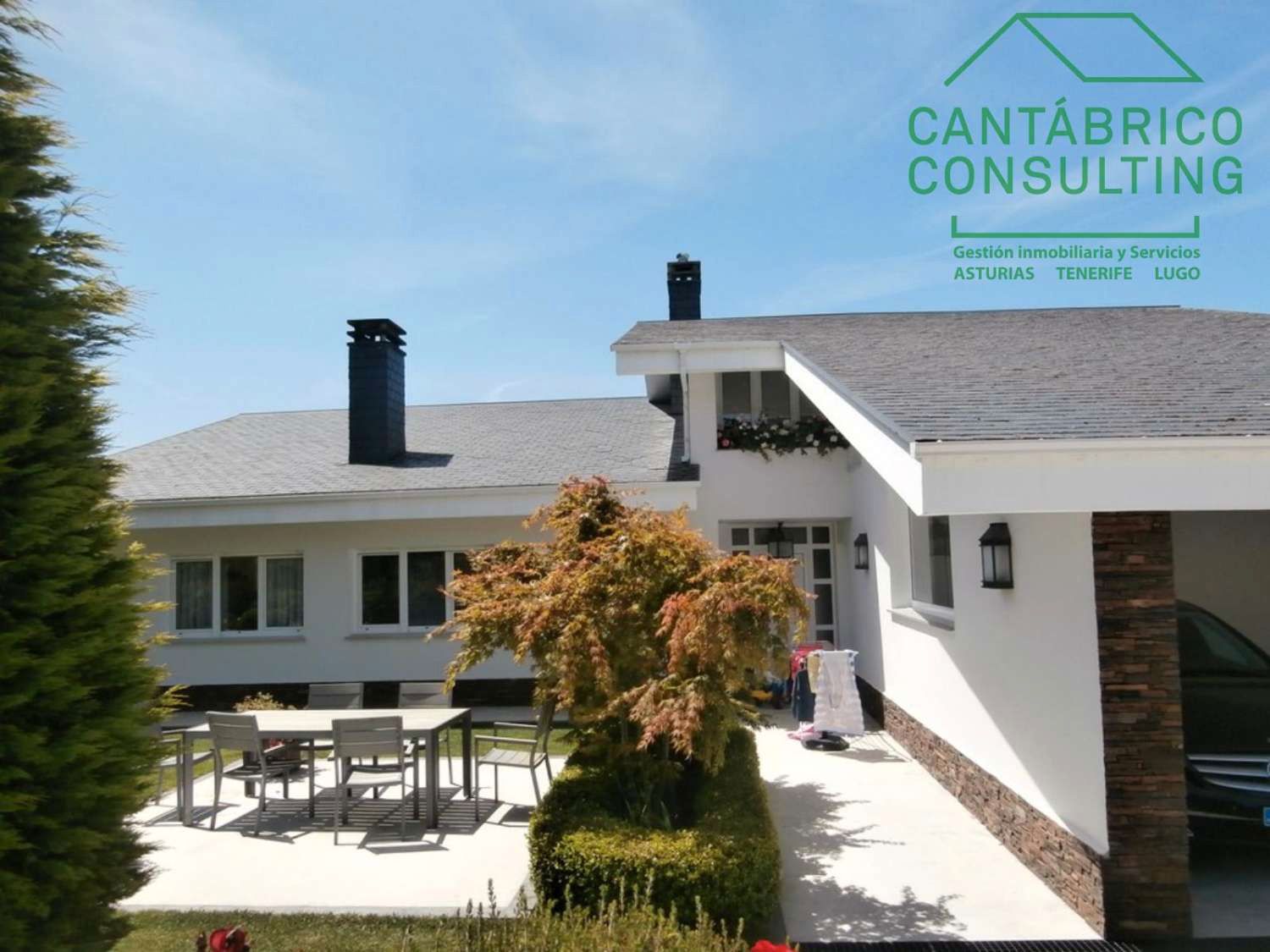 Garden of House or chalet for sale in Navia  with Heating, Parquet flooring and Terrace