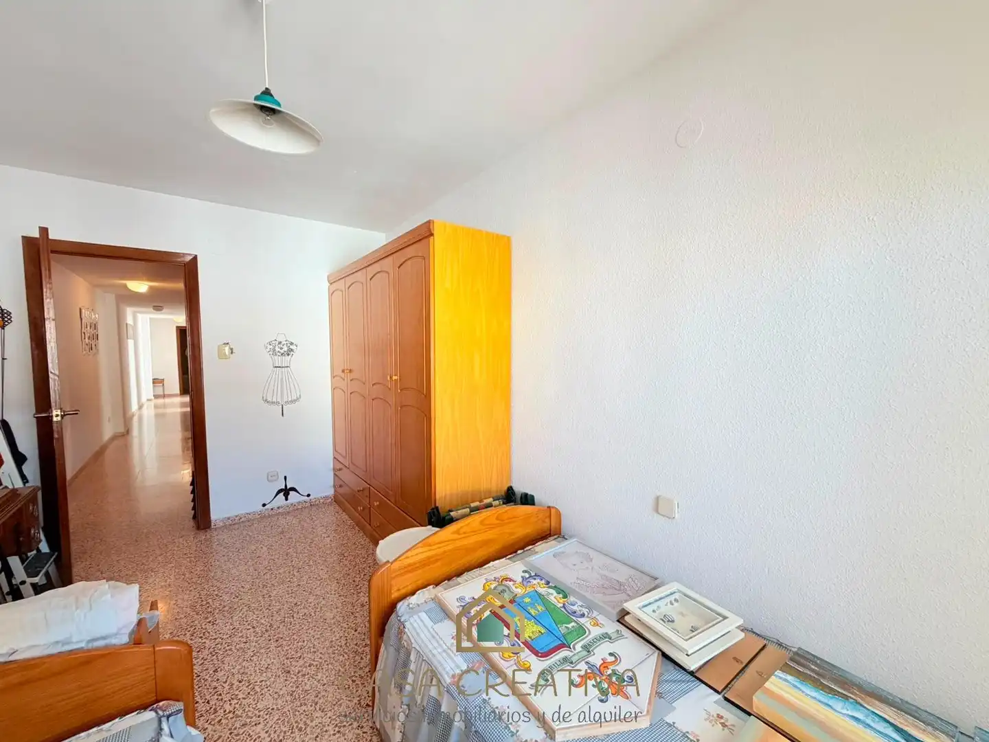 Schlafzimmer von Wohnung zum Verkauf in Barx mit Klimaanlage, Abstellraum und Möbliert