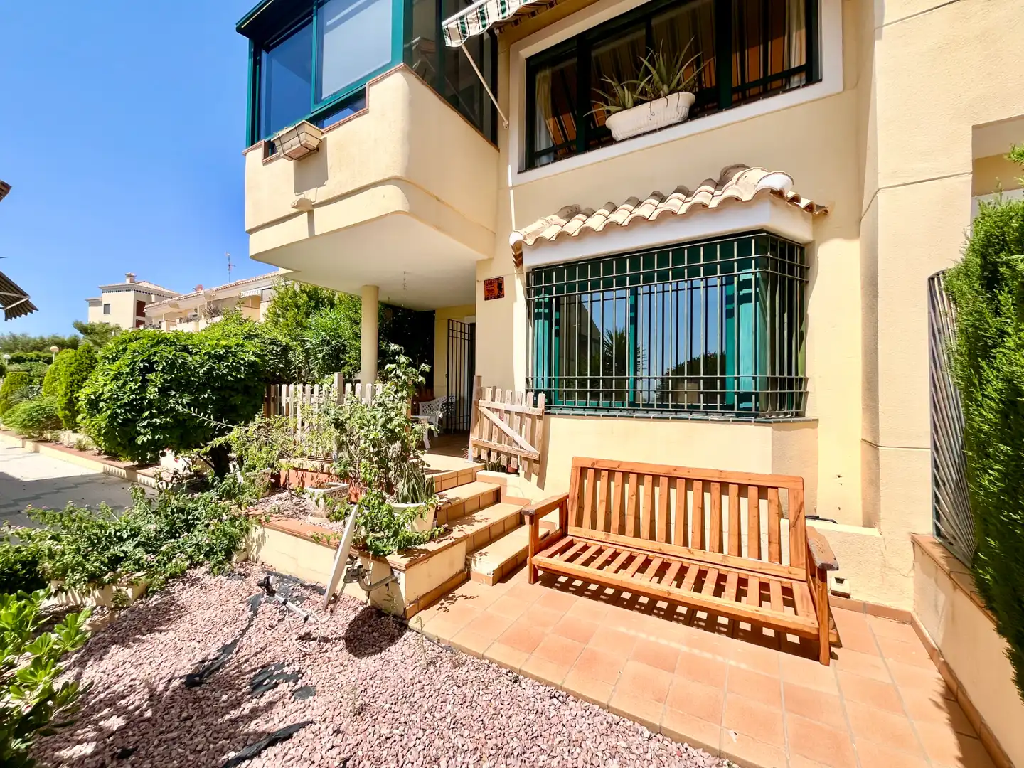 Jardí de Apartament en venda en Orihuela amb Aire condicionat, Jardí privat i Terrassa