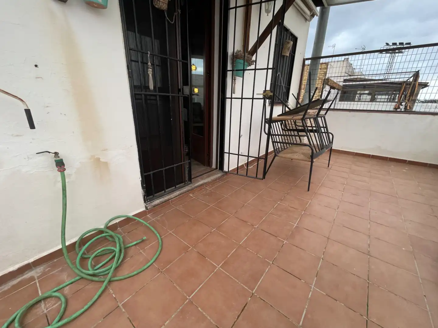Terrassa de Casa adosada en venda en Coria del Río amb Aire condicionat, Calefacció i Terrassa