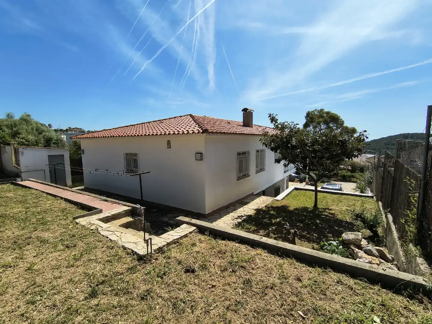 Exterior view of Houses for sale in Gavà  with Air Conditioner and Swimming Pool