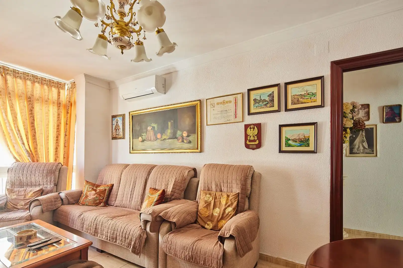 Sala d'estar de Pis en venda en Cádiz