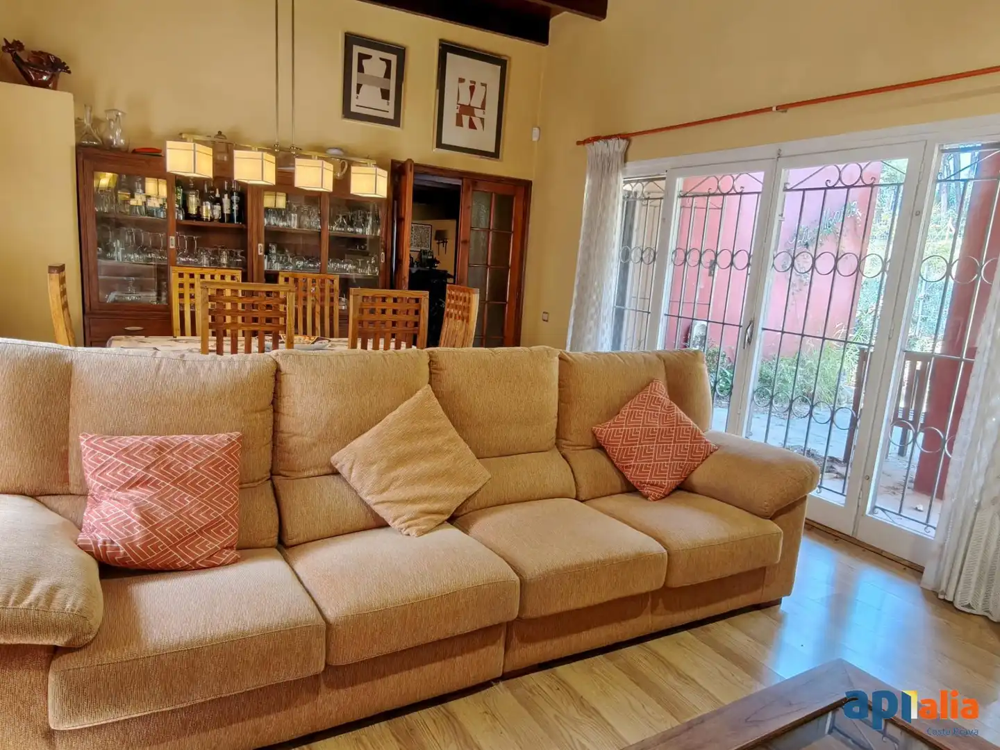 Sala de estar de Casa o chalet en venta en Calonge i Sant Antoni con Aire acondicionado, Calefacción y Jardín privado