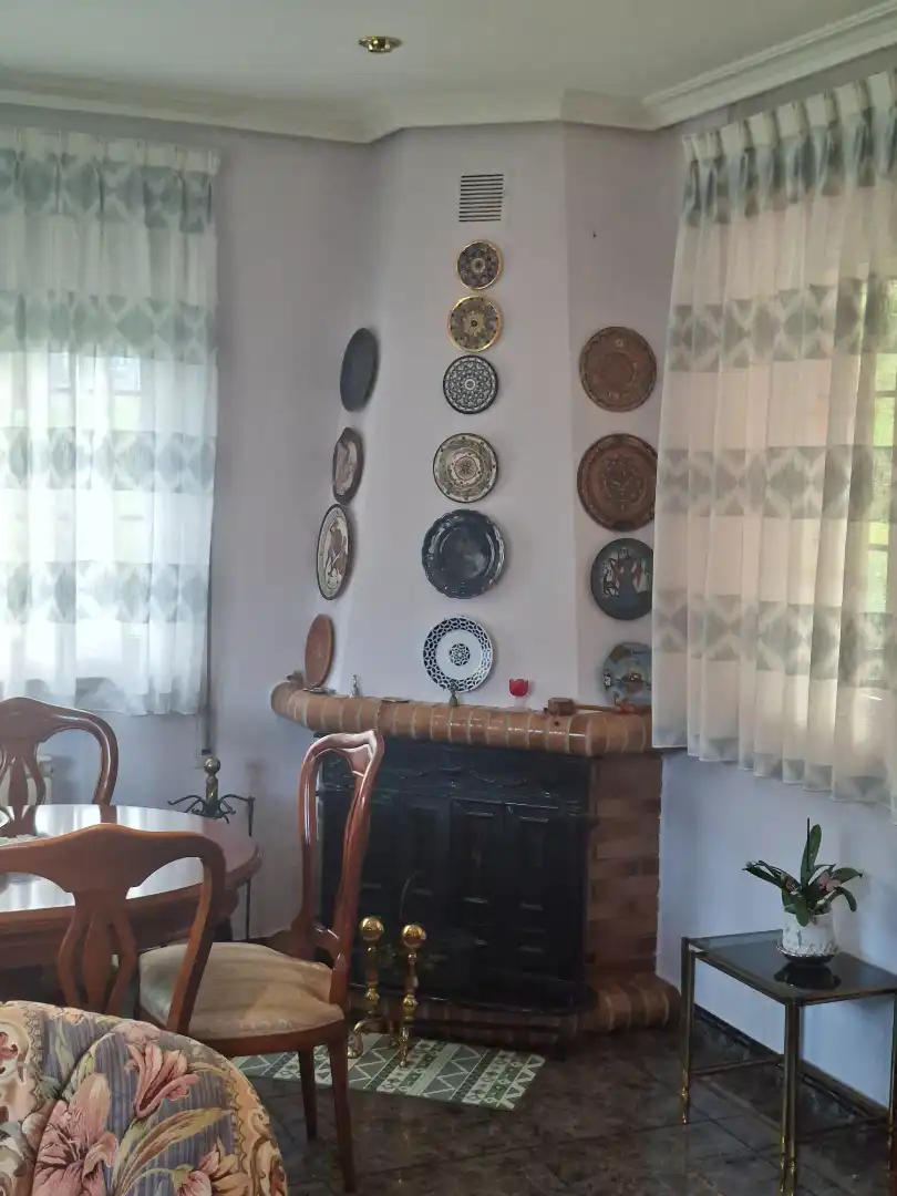 Dining room of Houses for sale in Soto del Barco  with Heating, Private garden and Parquet flooring