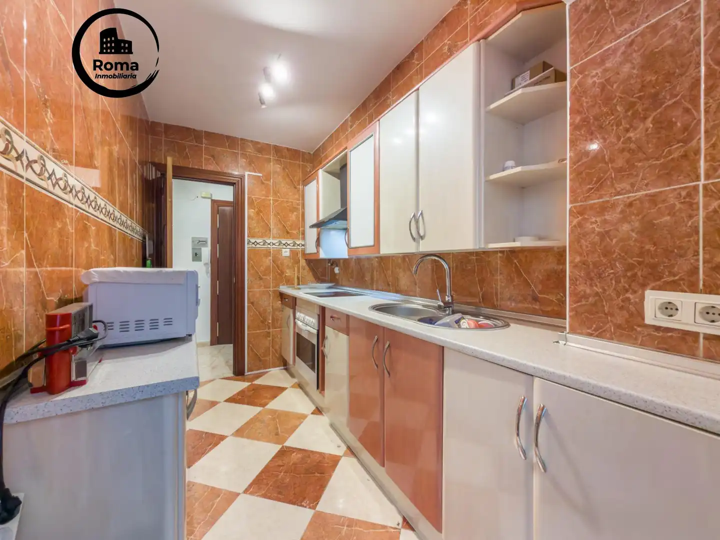 Kitchen of Flat for sale in Armilla  with Air Conditioner, Terrace and Balcony