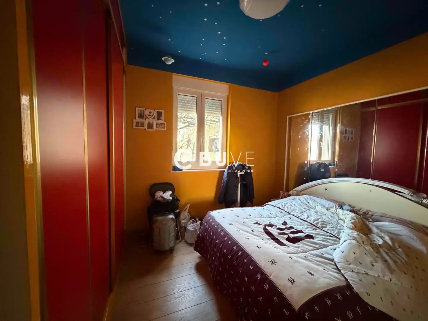 Bedroom of Houses for sale in Bustillo del Páramo  with Heating, Terrace and Storage room
