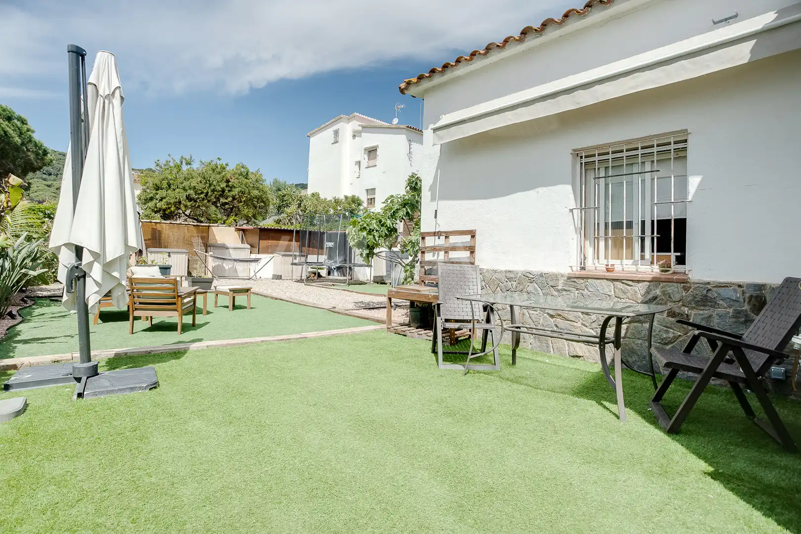 Jardí de Casa o xalet en venda en Cabrils amb Calefacció i Traster