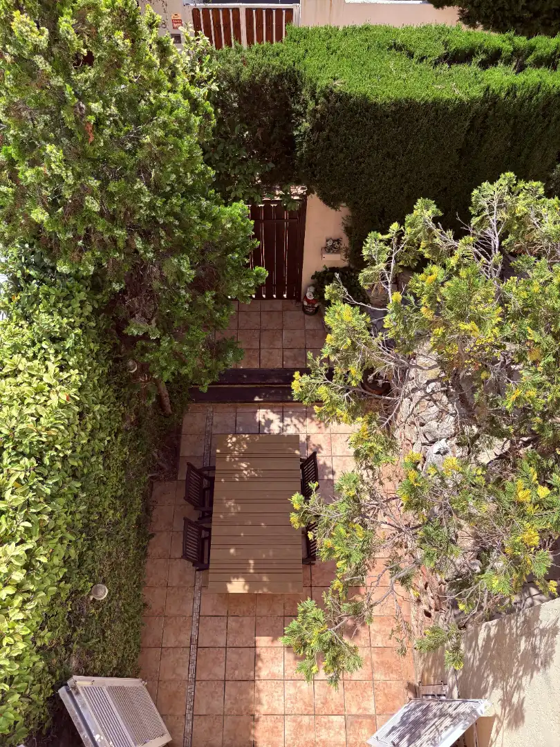 Jardín de Casa adosada en venta en Rocafort con Aire acondicionado, Calefacción y Jardín privado