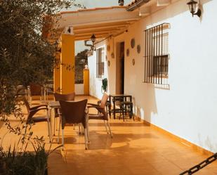 Terrasse von Country house zum verkauf in Fregenal de la Sierra mit Klimaanlage, Privatgarten und Schwimmbad