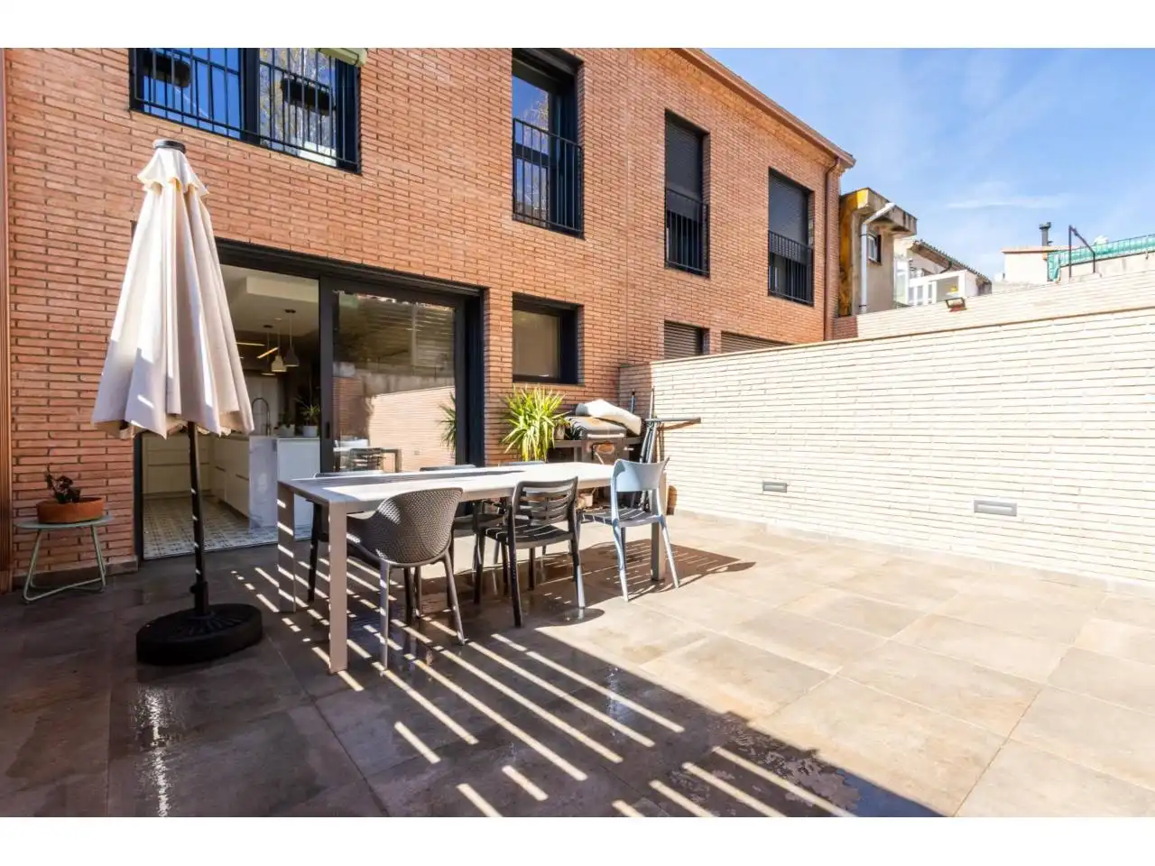 Terrace of Detached homes for sale in Sant Llorenç Savall  with Air Conditioner