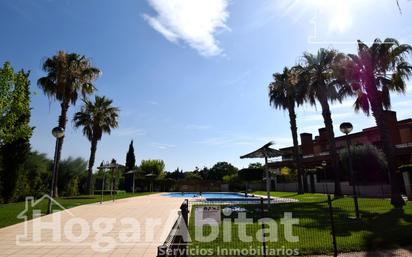 Swimming pool of Single-family semi-detached for sale in Bétera  with Air Conditioner, Terrace and Balcony