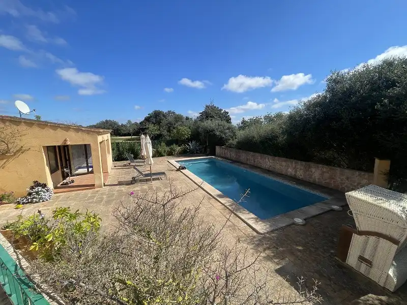 Piscina de Casa o xalet en venda en Porreres amb Calefacció, Jardí privat i Terrassa