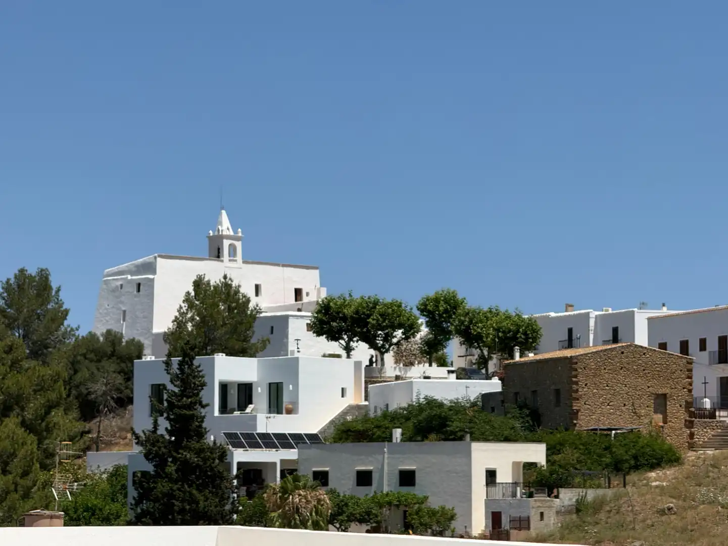 Vista exterior de Apartament en venda en Sant Joan de Labritja amb Aire condicionat i Terrassa
