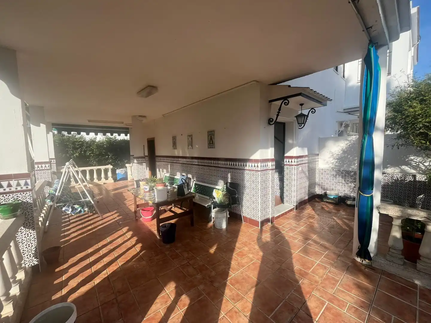 Terraza de Casa adosada en venta en El Portil con Jardín privado, Terraza y Amueblado
