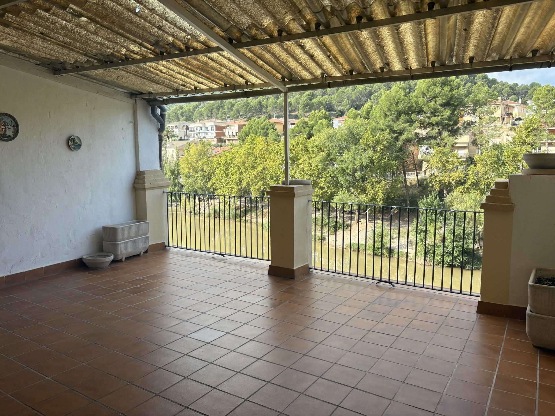 Terrace of Flat for sale in Súria  with Heating, Terrace and Oven