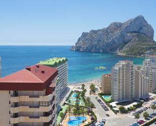 Bedroom of Apartment for sale in Calpe / Calp  with Terrace, Furnished and Community pool