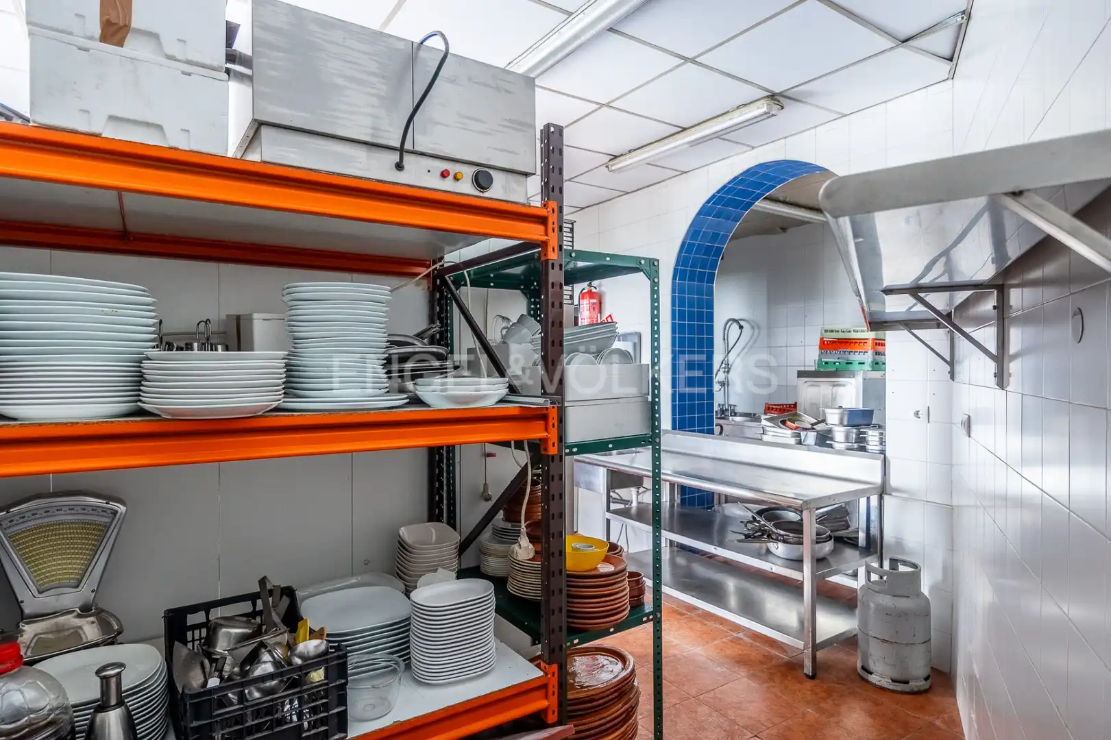 Kitchen of Commercial properties for sale in Villanueva del Ariscal  with Air Conditioner, Heating and Furnished