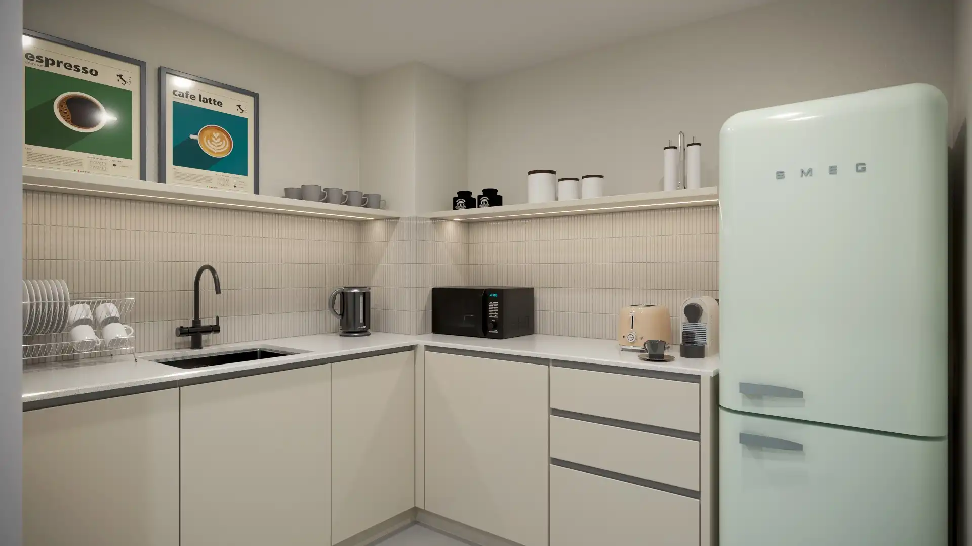Kitchen of Office for sale in Barcelona