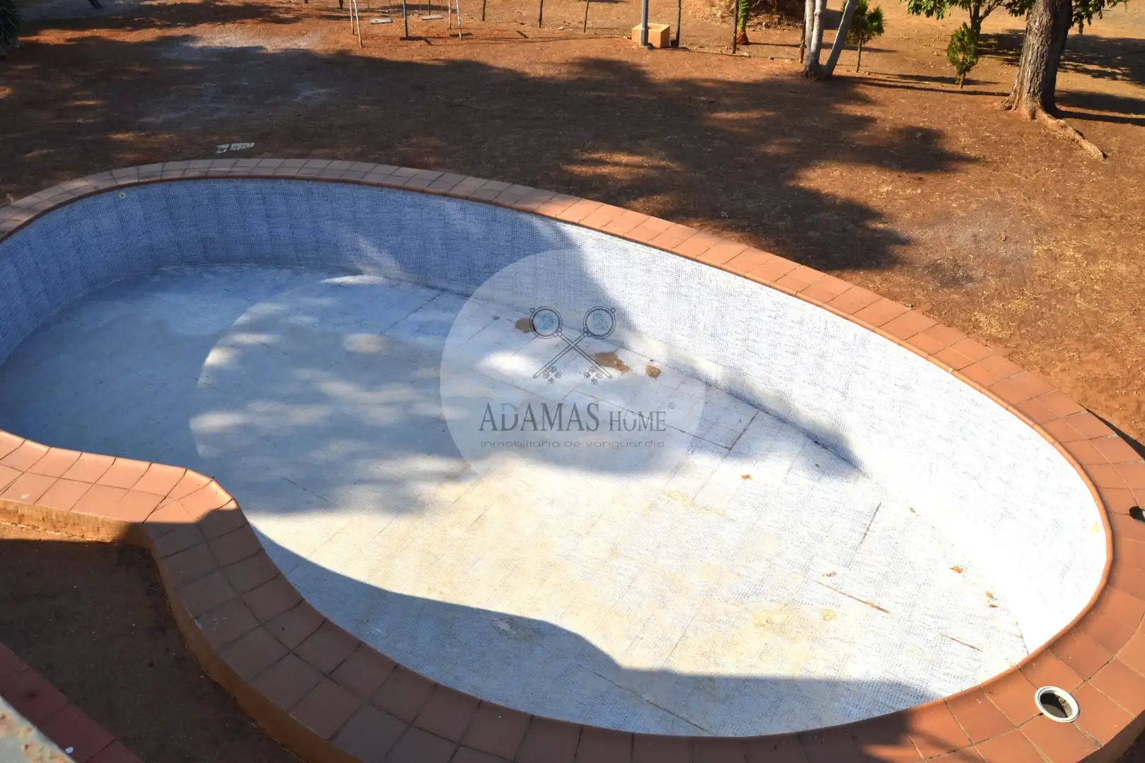 Piscina de Casa o xalet en venda en Sanlúcar la Mayor amb Jardí privat, Terrassa i Piscina