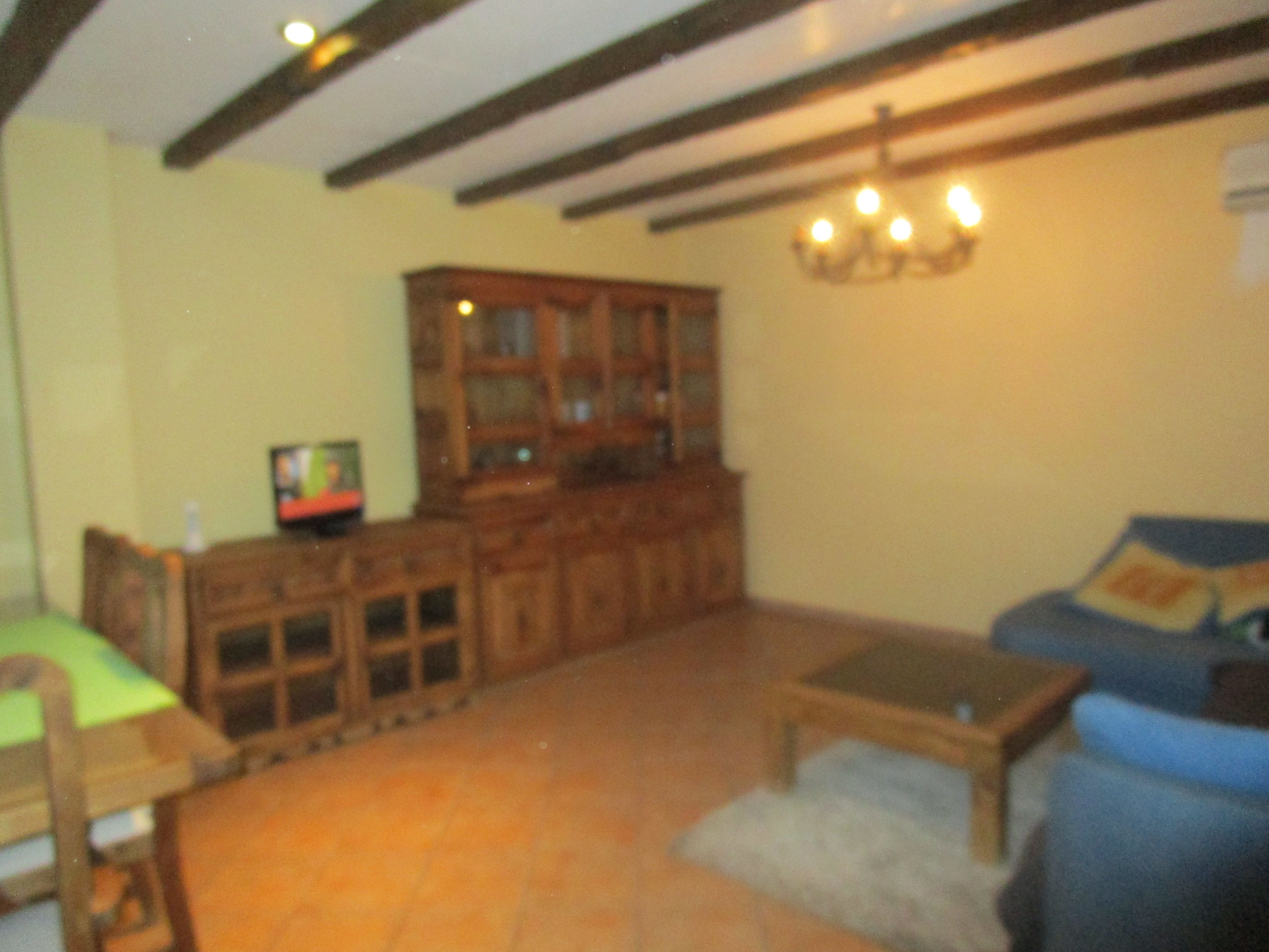 Sala d'estar de Casa adosada en venda en Lorca amb Moblat