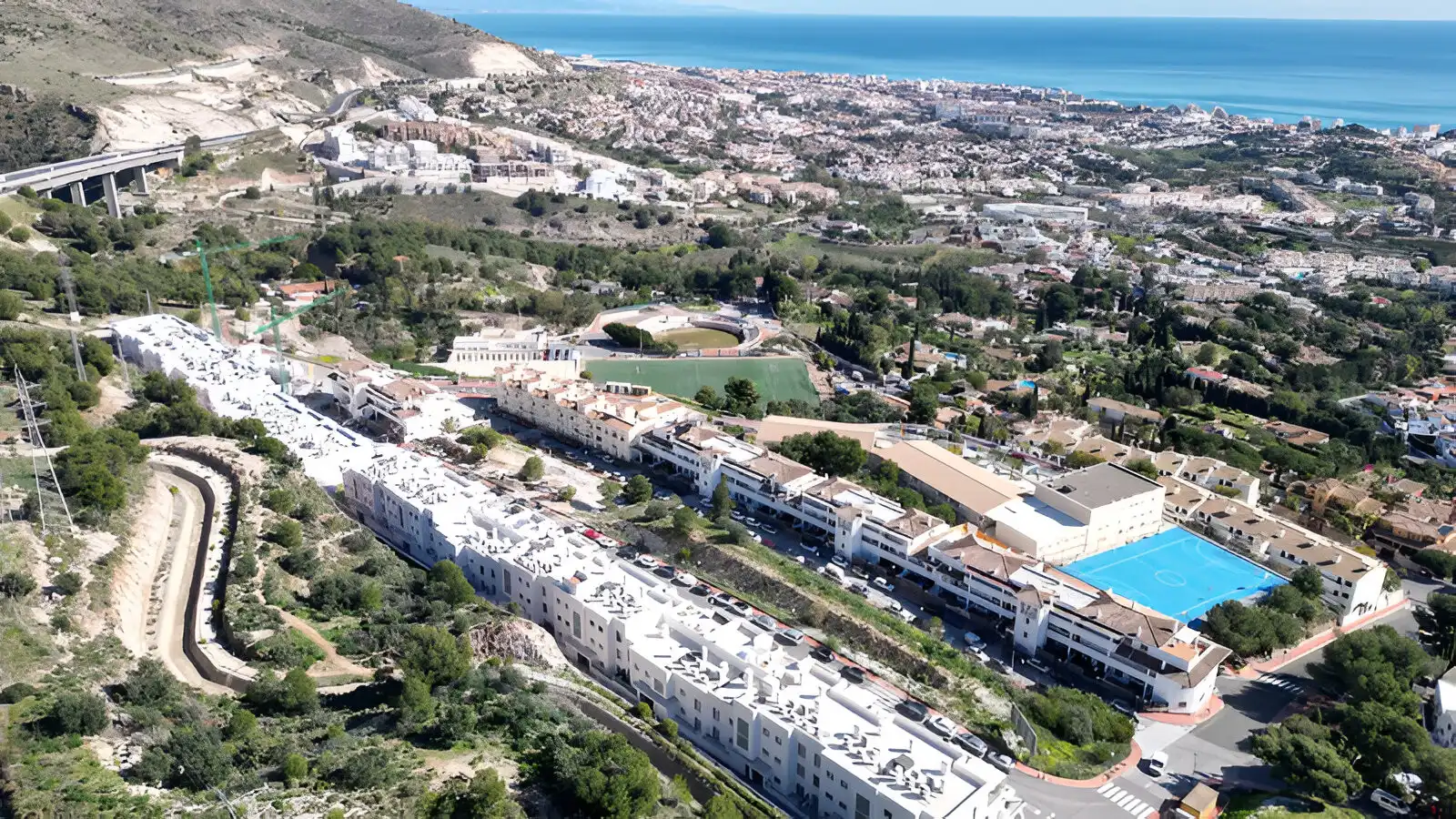 Exterior view of Ground floor for sale in Benalmádena  with Air Conditioner, Heating and Terrace
