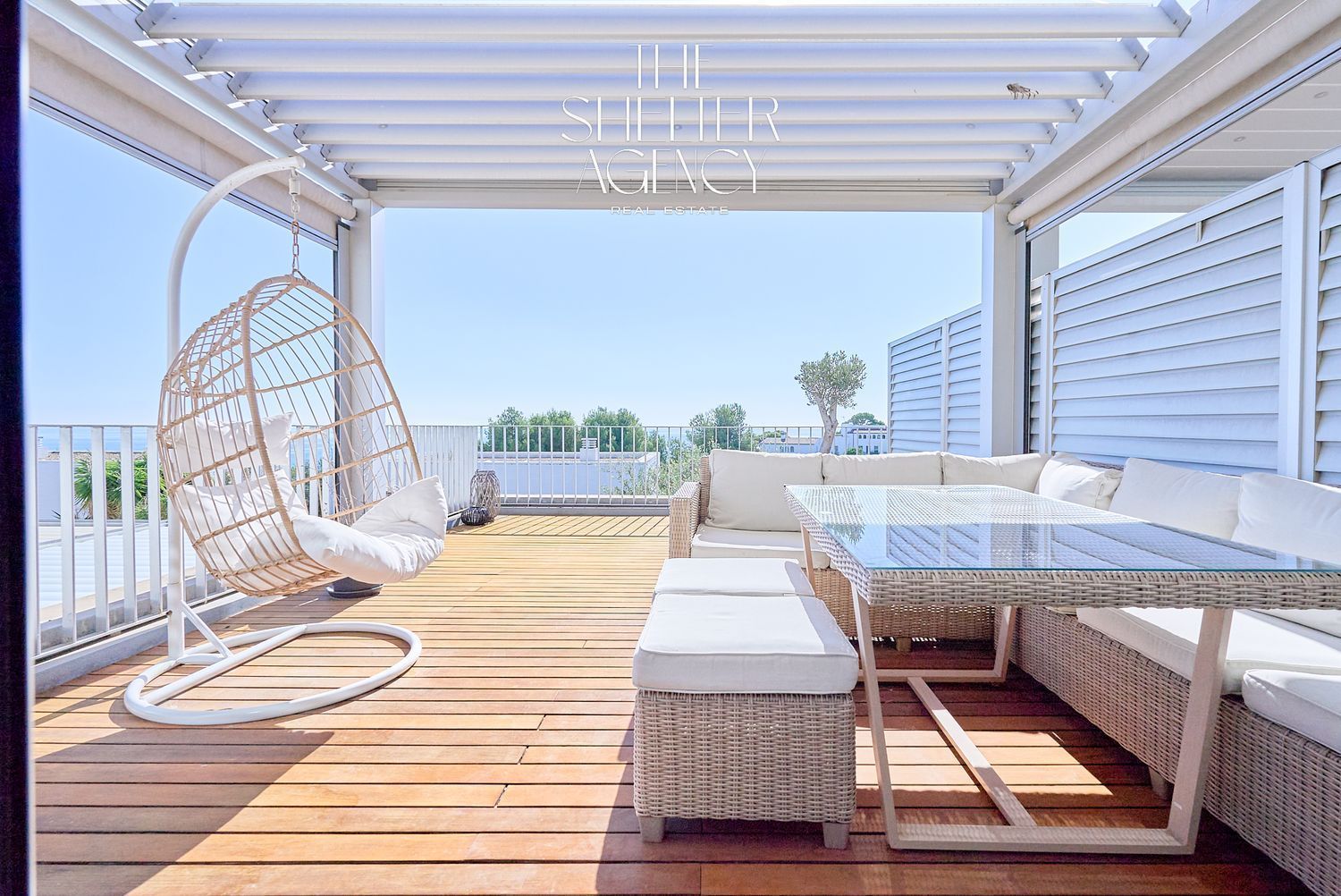 Terrace of Flat for sale in Sant Pere de Ribes  with Air Conditioner, Private garden and Terrace