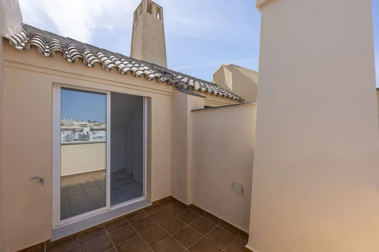 Terrassa de Casa o xalet en venda en Calahonda 