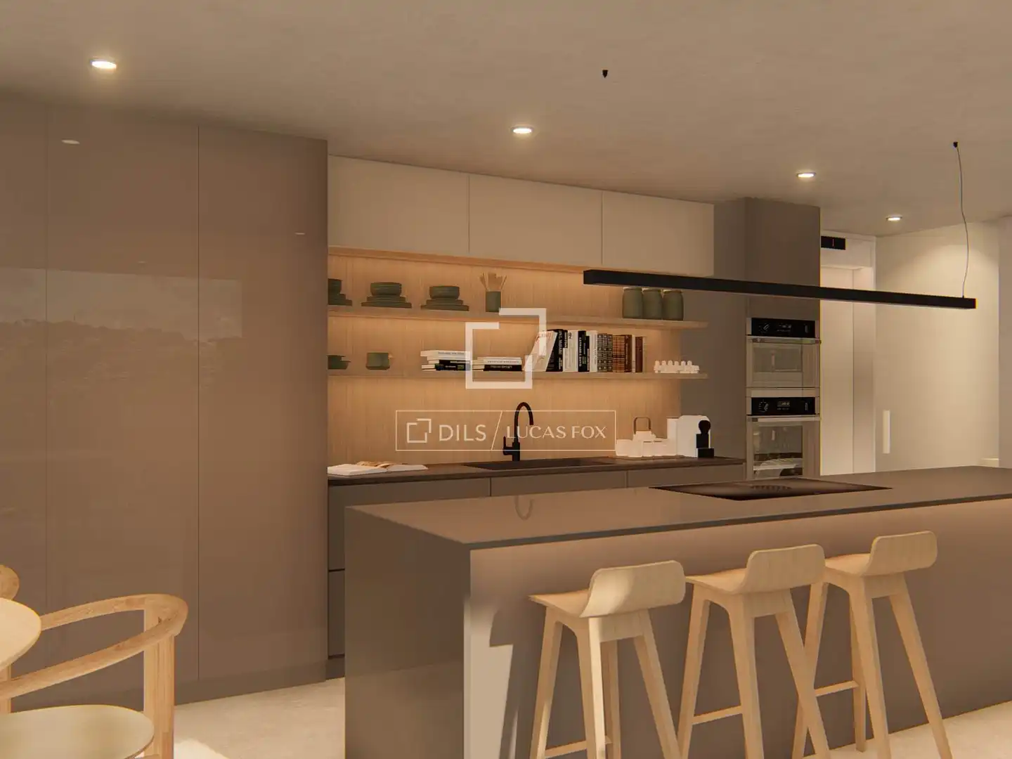 Küche von Haus oder Chalet zum Verkauf in Begur mit Klimaanlage, Heizung und Privatgarten