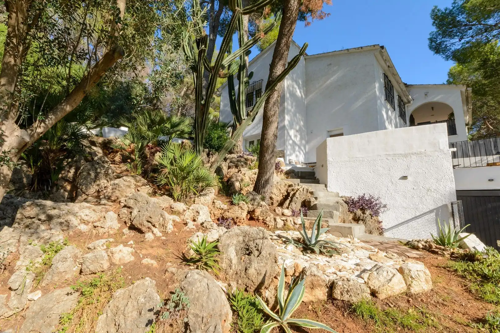 Vista exterior de Casa o chalet en venta en Gandia con Jardín privado, Terraza y Piscina