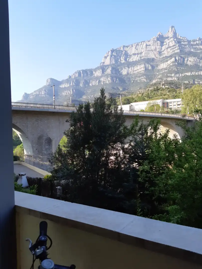 Vista exterior de Dúplex en venda en Monistrol de Montserrat amb Calefacció, Jardí privat i Forn