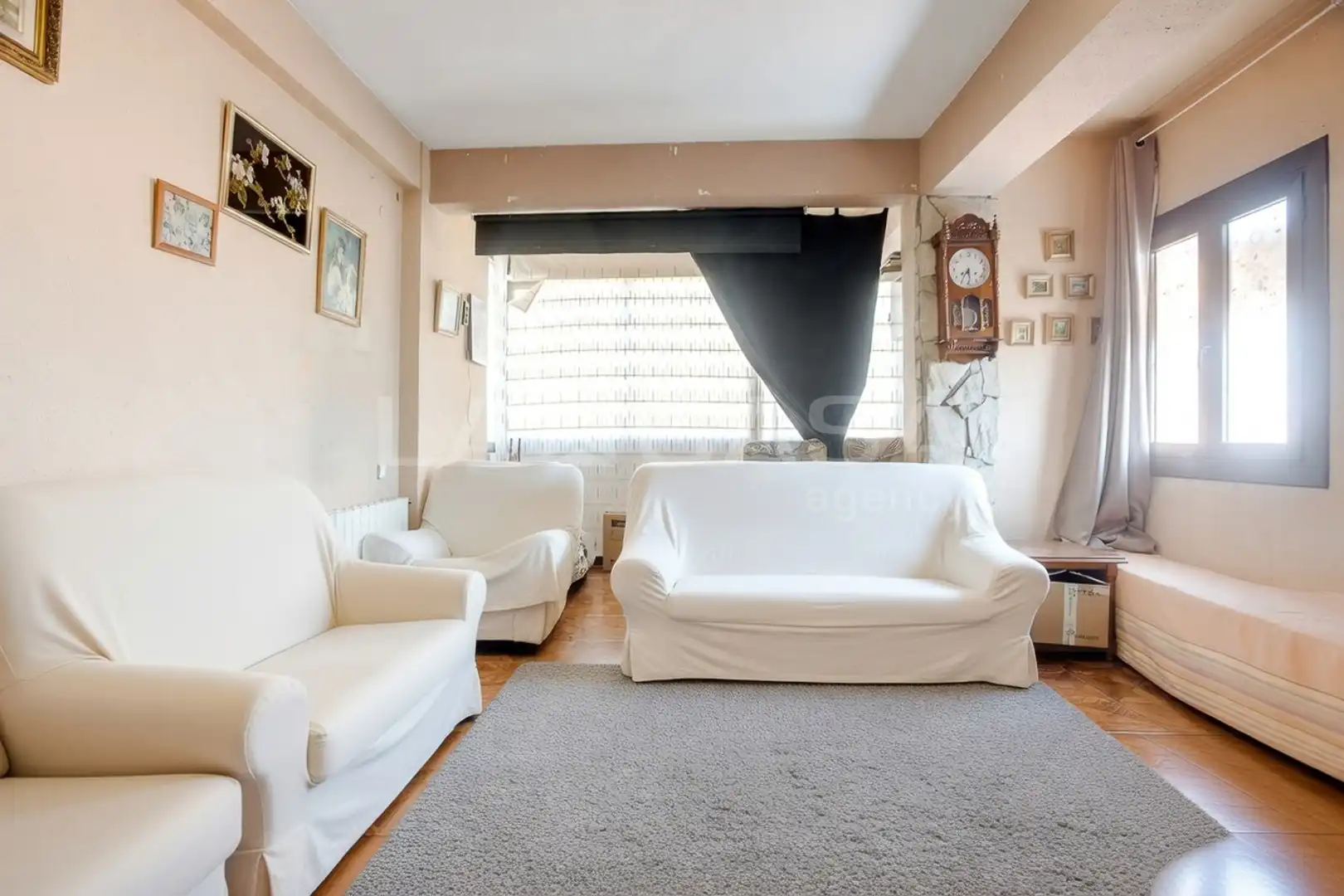 Sala de estar de Piso en venta en Barcelona con Balcón