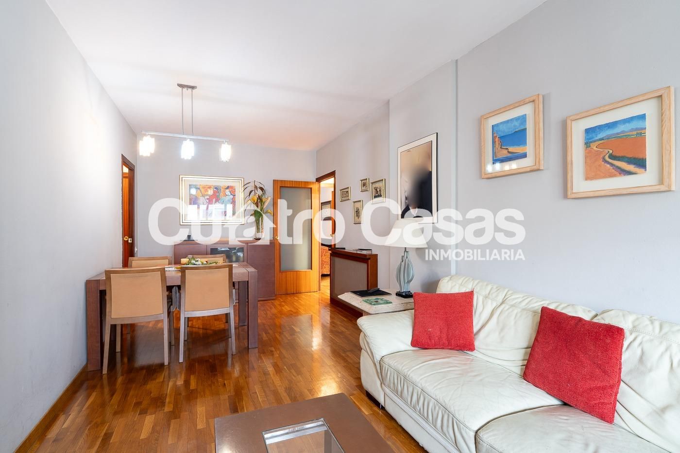 Living room of Flat for sale in  Barcelona Capital  with Air Conditioner and Terrace