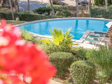 Apartment mit Pool zur Miete in cala fornells 56