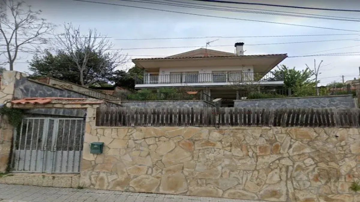 Exterior view of House or chalet for sale in Rubí  with Private garden