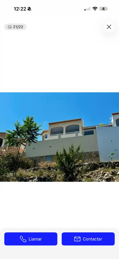 Vista exterior de Casa o chalet en venta en La Vall de Laguar con Aire acondicionado, Calefacción y Jardín privado