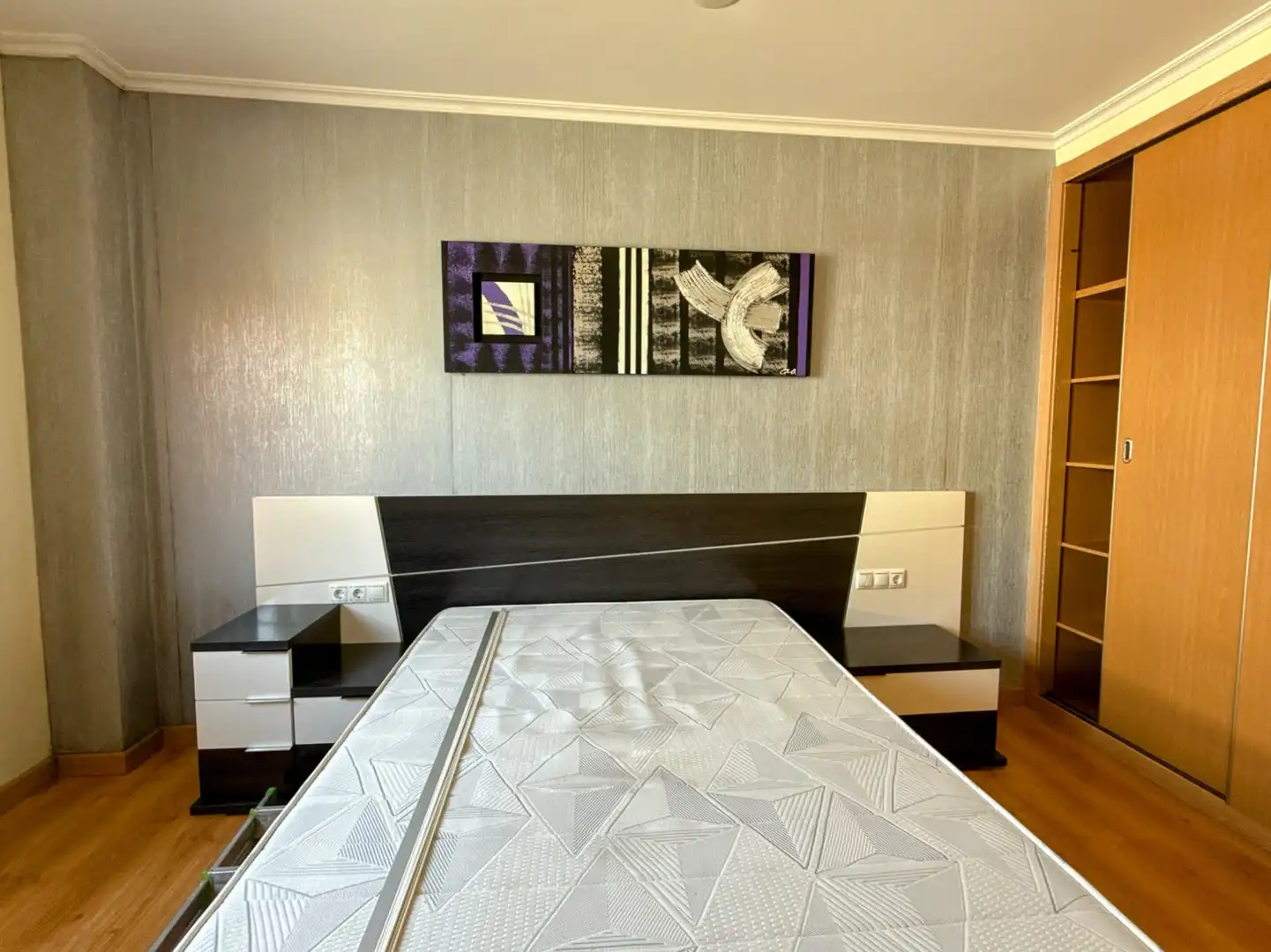Bedroom of Flat for rent in Santa Comba  with Heating, Parquet flooring and Terrace