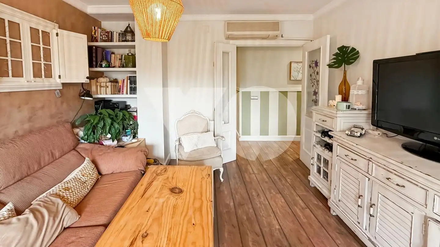 Sala de estar de Piso en venta en Madrid con Aire acondicionado, Calefacción y Jardín privado