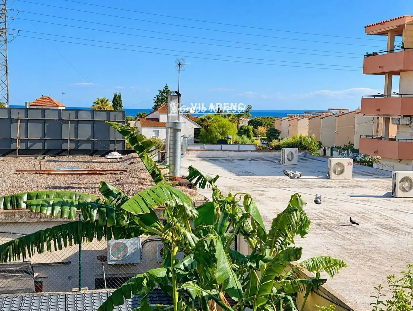 Vista exterior de Casa adosada en venda en Marítima Sud