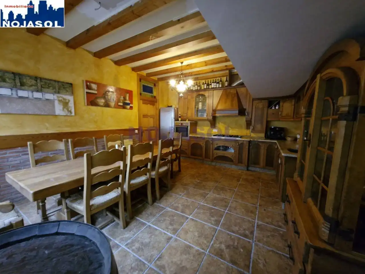 Cocina de Casa o chalet en venta en Noja con Aire acondicionado, Calefacción y Jardín privado
