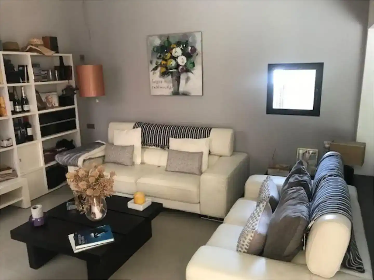Living room of Flat for sale in Ciutadella de Menorca  with Air Conditioner, Private garden and Swimming Pool
