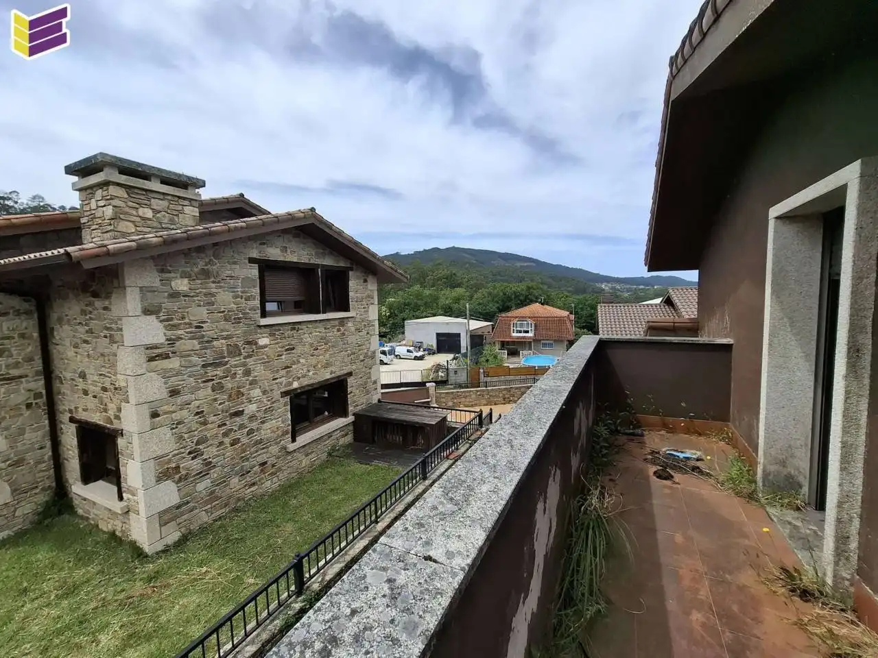 Terrasse von Haus oder Chalet zum Verkauf in Vilaboa mit Privatgarten und Terrasse