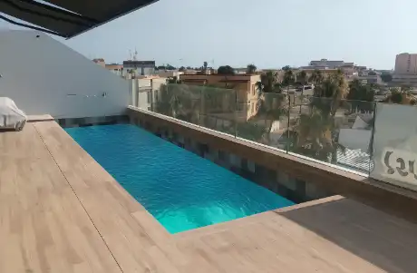 Piscina de Àtic en venda en San Pedro del Pinatar amb Aire condicionat, Calefacció i Parquet