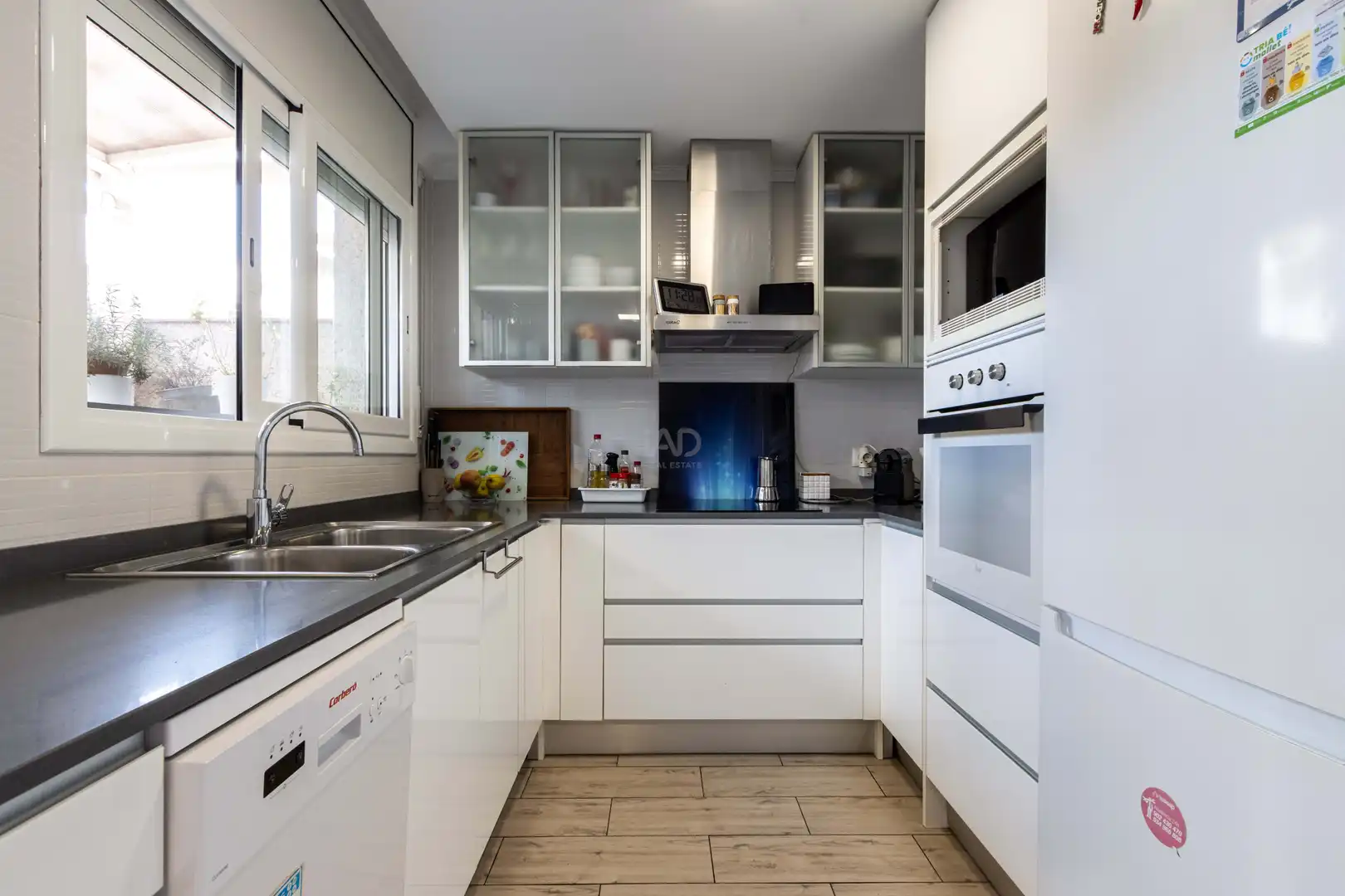 Cocina de Casa adosada en venta en Mollet del Vallès con Aire acondicionado, Calefacción y Terraza