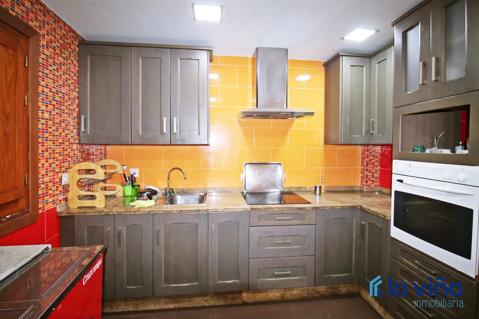 Cocina de Casa o chalet en venta en Villanueva de Tapia con Aire acondicionado, Jardín privado y Trastero