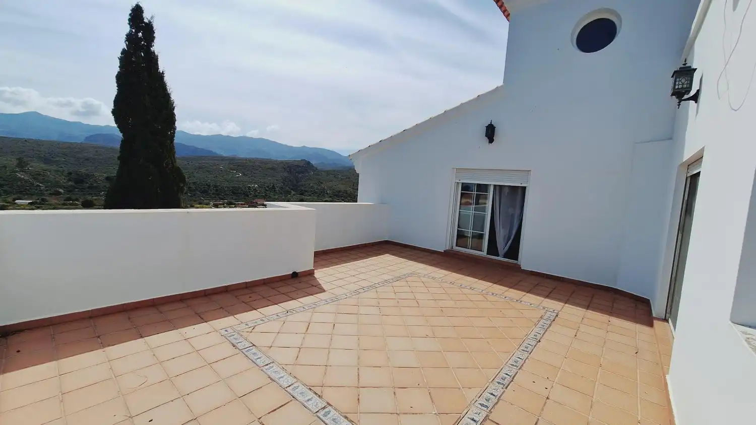 Terrassa de Casa o xalet en venda en Los Gallardos amb Aire condicionat