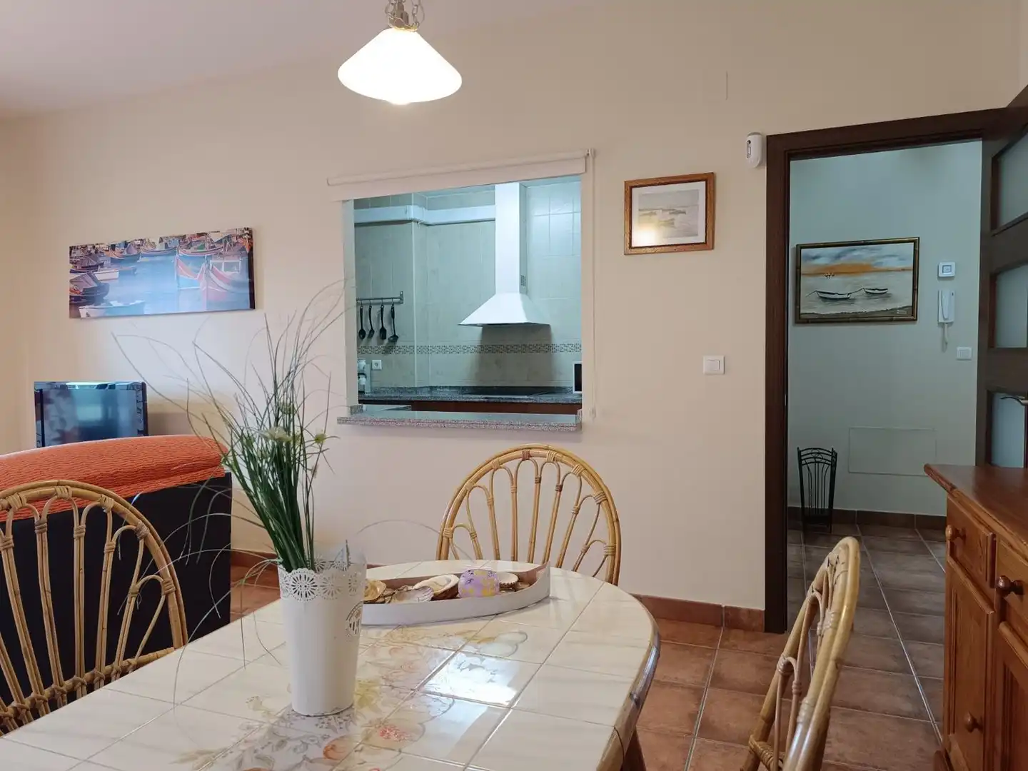 Esszimmer von Wohnung zum Verkauf in El Rompido mit Klimaanlage, Terrasse und Möbliert